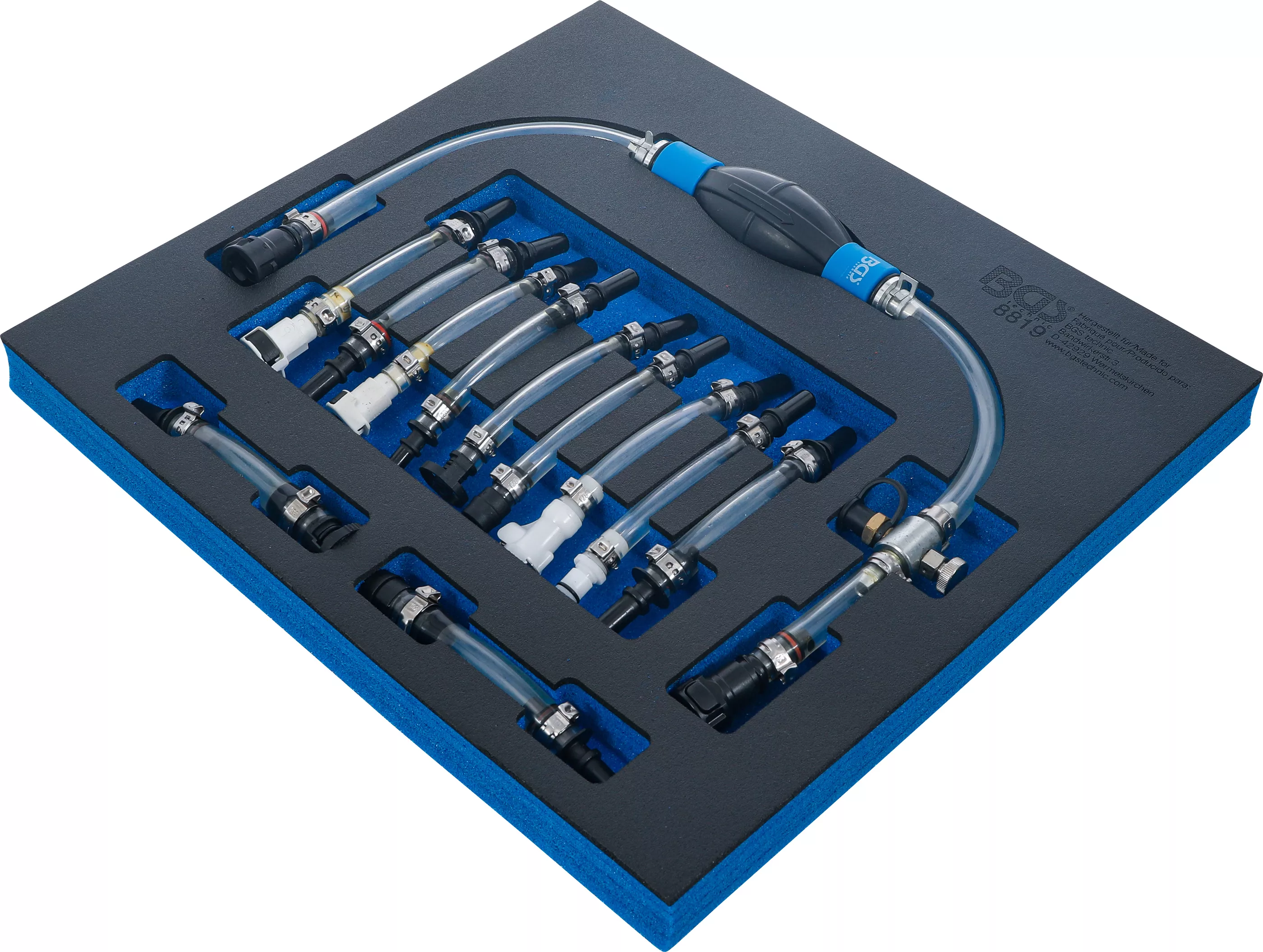 Diesel-lågtryckskrets-luftningssats | 12 delar