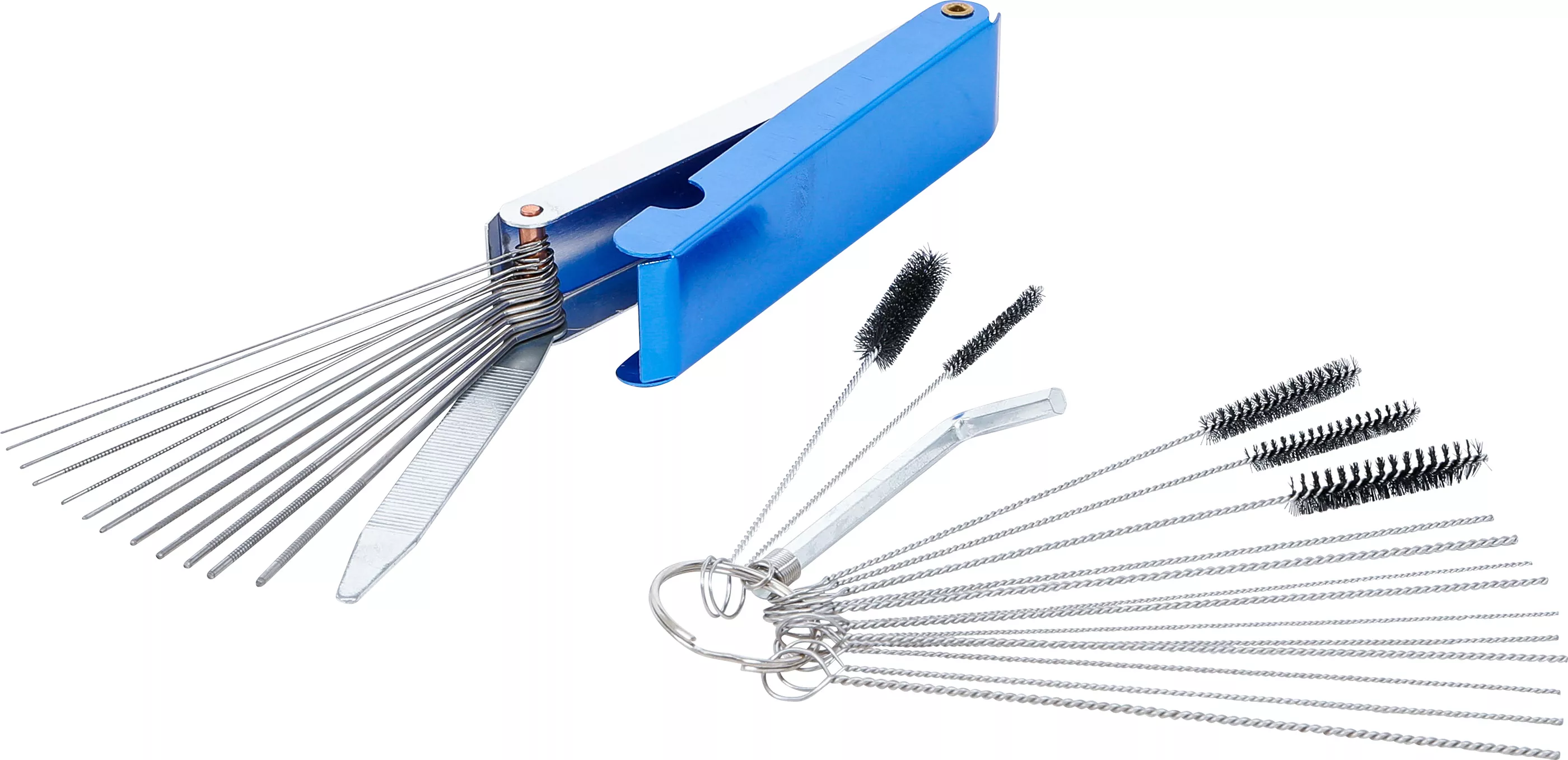 Förgasarmunstycke-rengöringsverktyg-sats | 16 delar