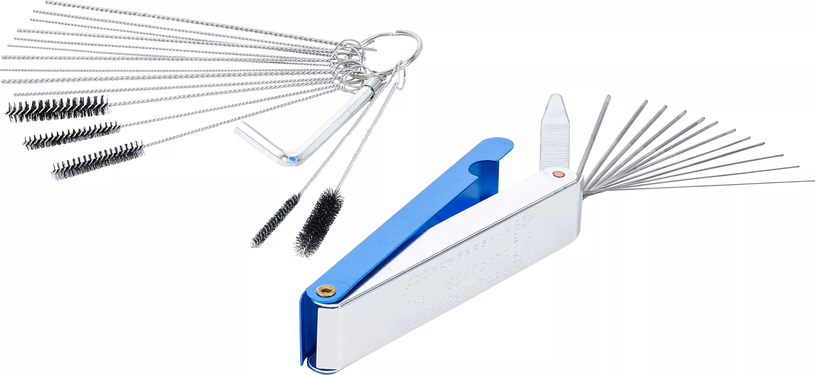 Förgasarmunstycke-rengöringsverktyg-sats | 16 delar