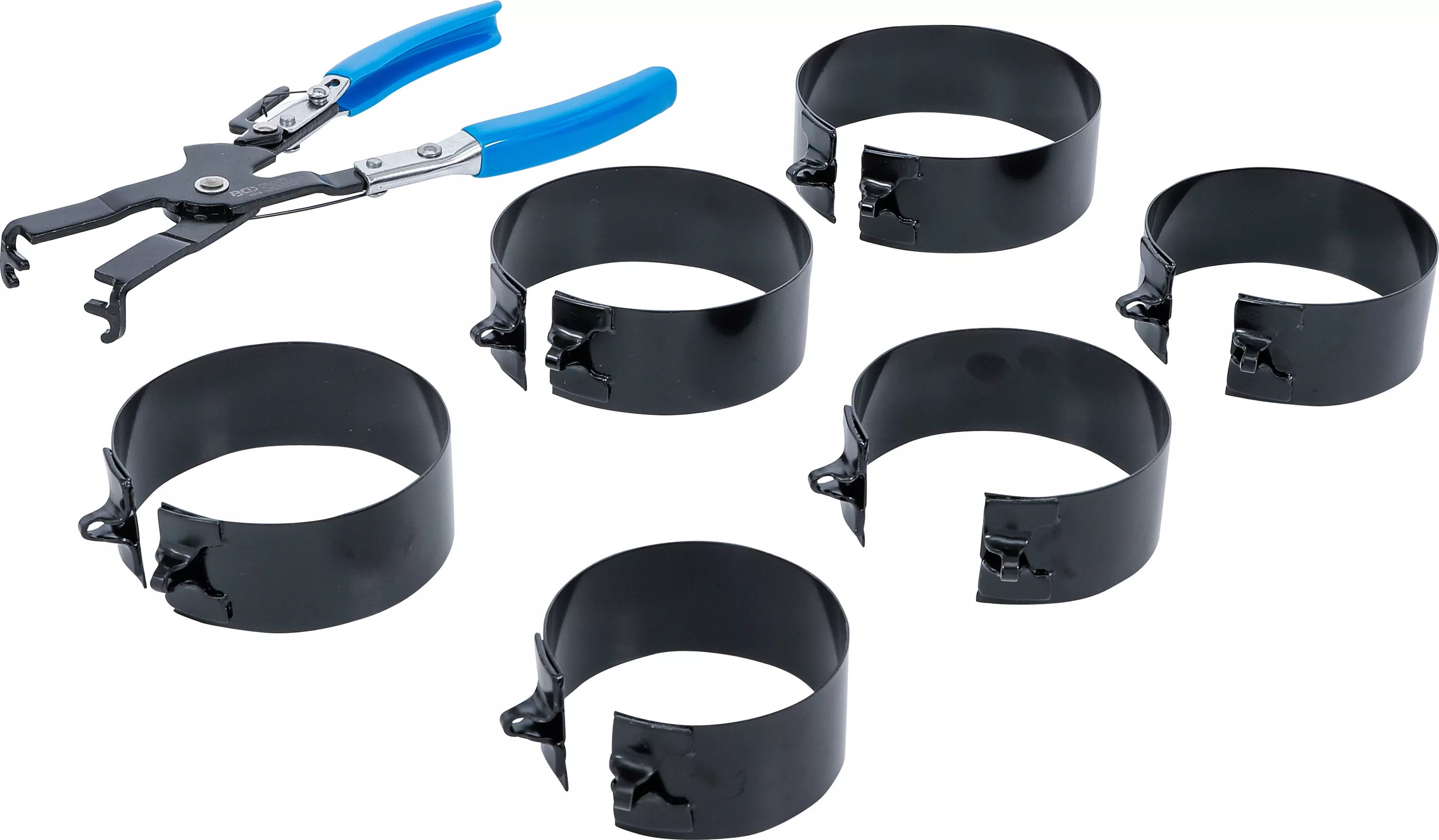 Kolvring-spännbandsats | 7 delar