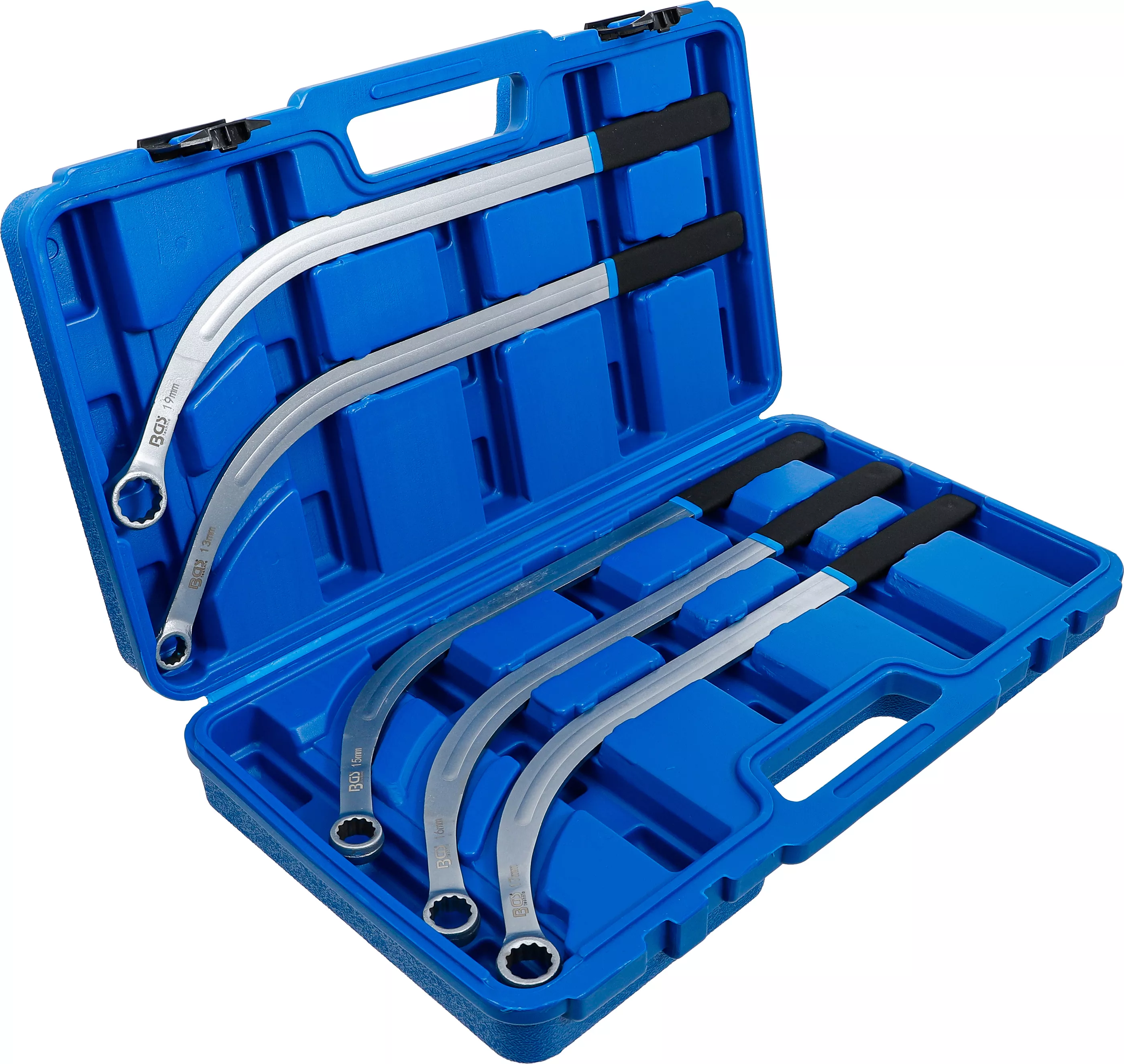 Spännrullsnyckel-sats | Tolvkant 13 - 19 mm | 5 delar