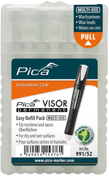 Reservstift Pica Visor, vit