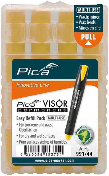 Reservstift Pica Visor, gul