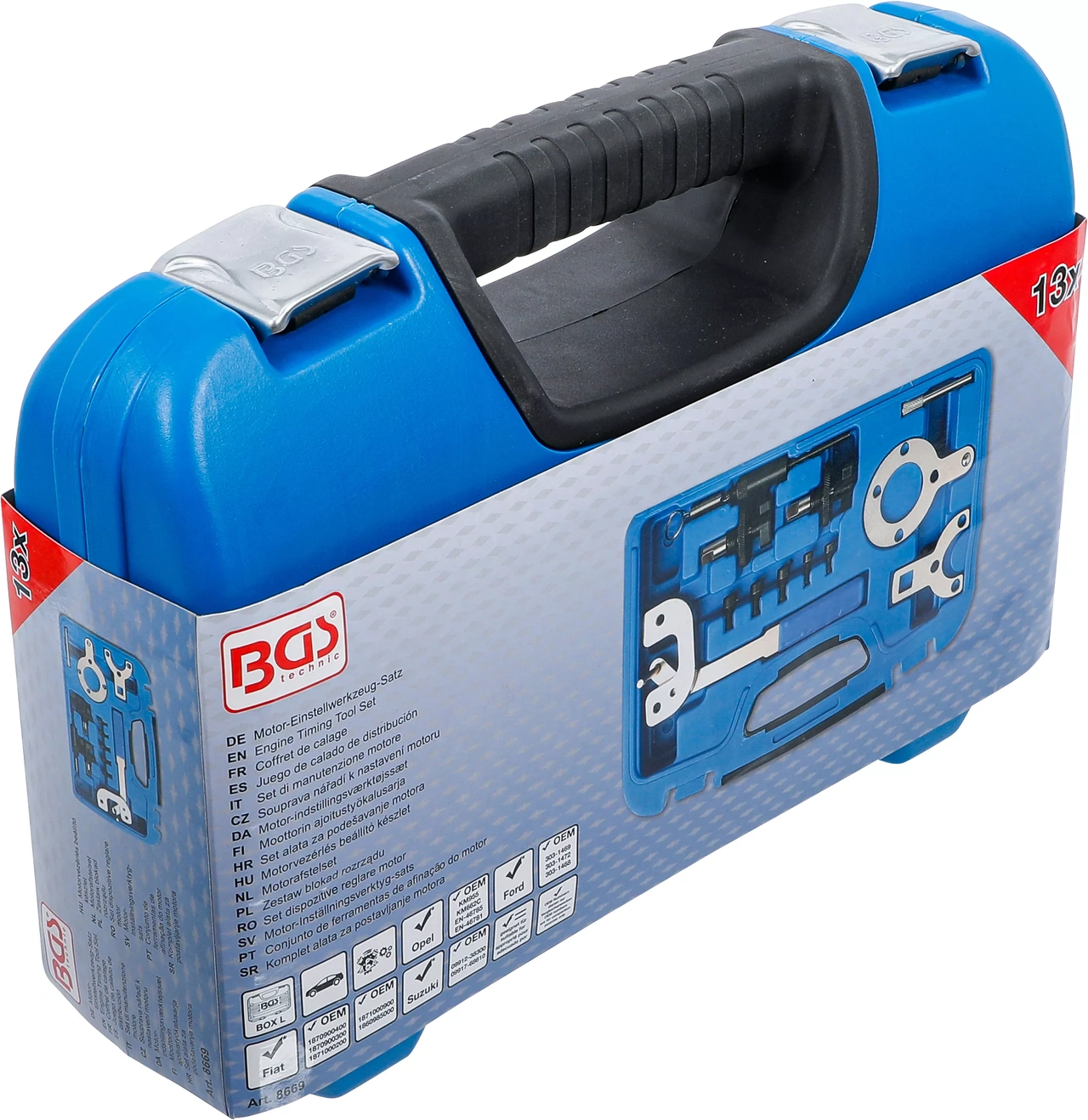 Motor-Inställningsverktyg-sats | för Fiat, Ford, Opel, Suzuki 1.3l Diesel