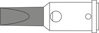 Lödspets, Rak, 4,8mm till Independent 75