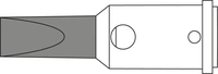 Lödspets, Rak, 4,8mm till Independent 75