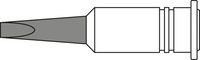 Lödspets, Rak, 3,2mm till Independent 130