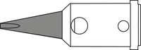 Lödspets, Rak, 1,0mm till Independent 75
