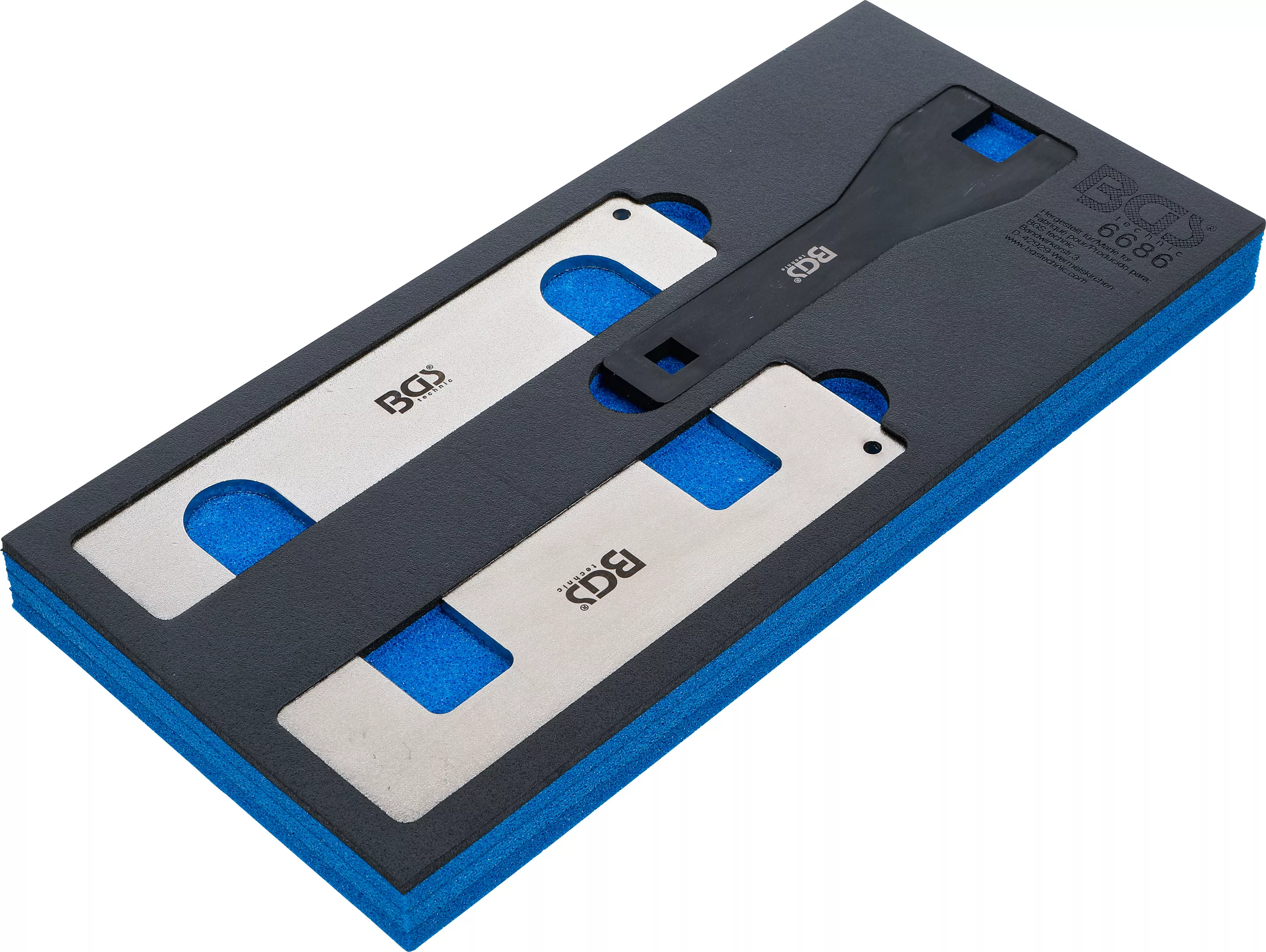 Verkstadsvagninlägg 1/3: Motor-inställningsverktyg-sats | för Opel 1.0 & 1.4L bensinmotorer