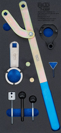 Verkstadsvagninlägg 1/3: Motor-Inställningsverktyg-sats | för VAG 2.0 TDI Common Rail