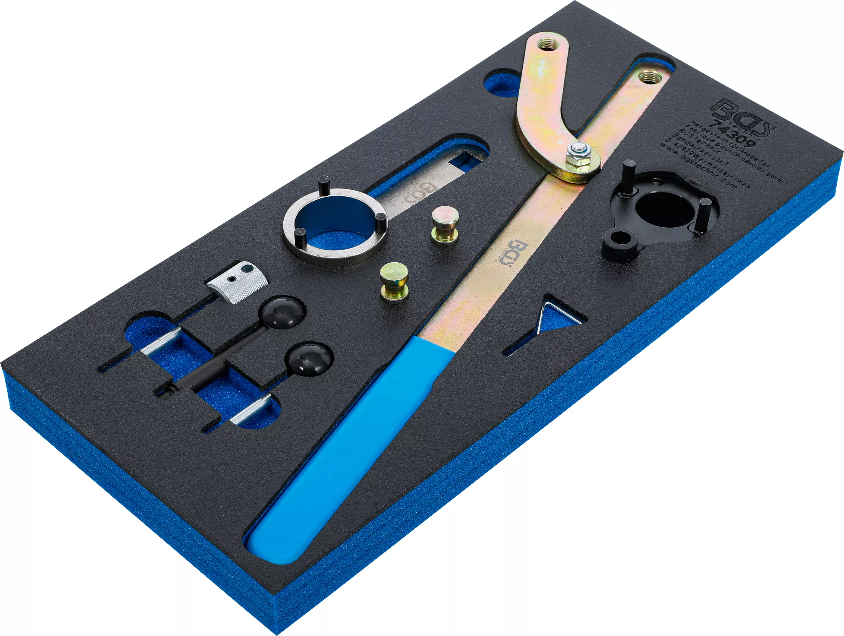 Verkstadsvagninlägg 1/3: Motor-Inställningsverktyg-sats | för VAG 2.0 TDI Common Rail