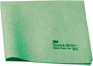 Rengöringsduk microfiber, Scotch-Brite, 360X320mm, Grön