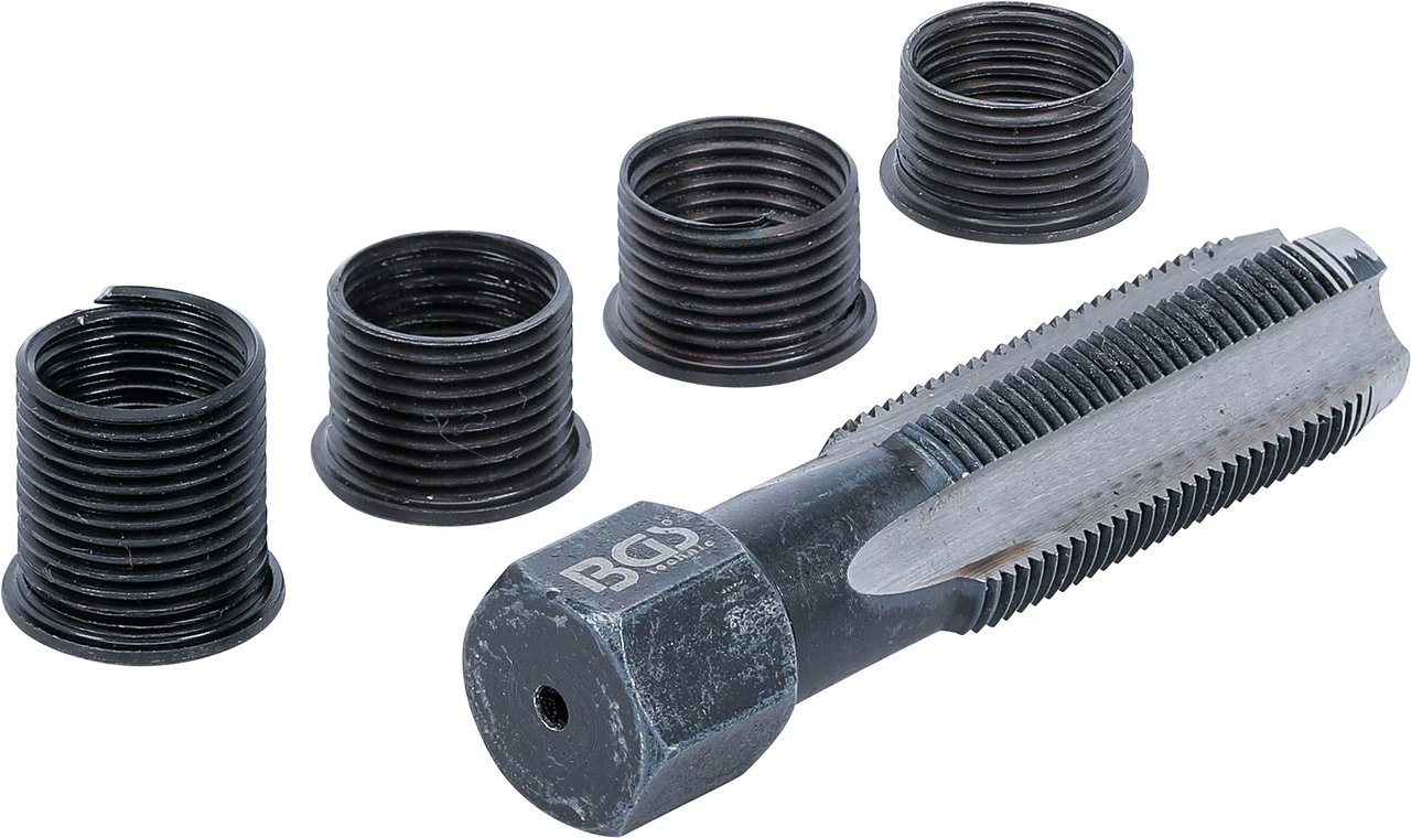 Reparationssats för Tändstiftsgänga | M14 x 1,25 mm | 5 delar