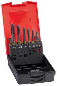 Plastkassett tom för gängtappar M3-M12 + borr