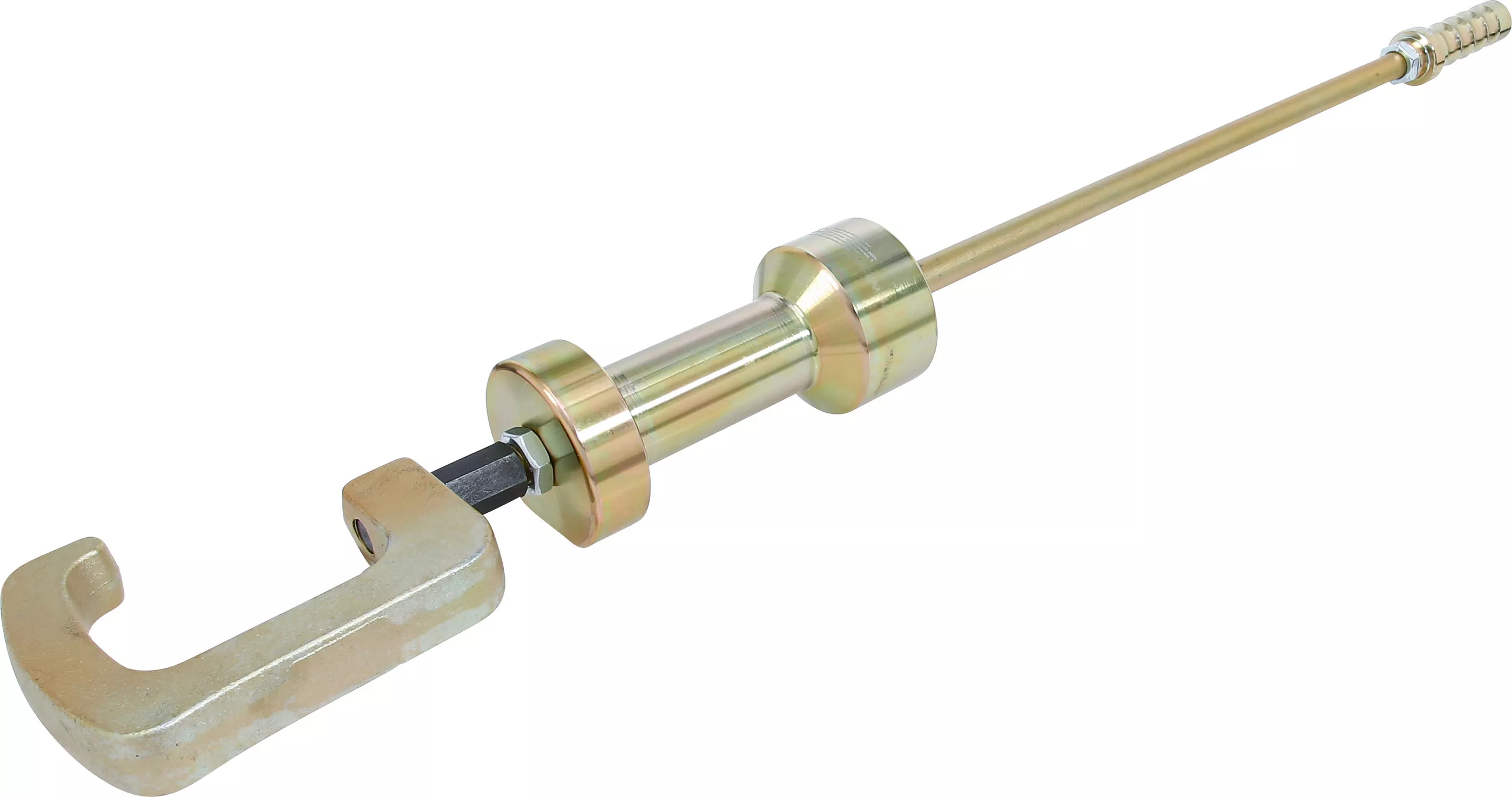 Glidhammare med dragkrokar | Robust utförande | 6 kg