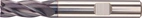 Pinnfräs WN L N HM AlTiN HB 4.0mm Z4