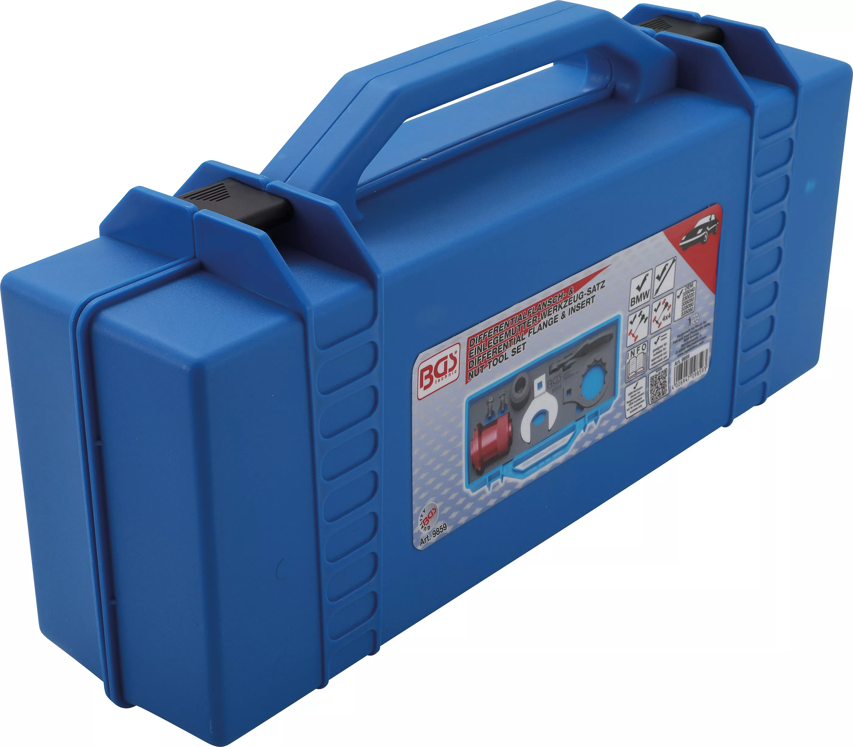 Differentialfläns- & fyrkantsmutter verktygssats | för BMW E70, E82, E90, E91, E92, E93