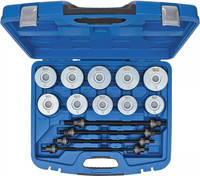 Drag- och Tryckhylsor-sats | med 4 Spindlar | 24 delar