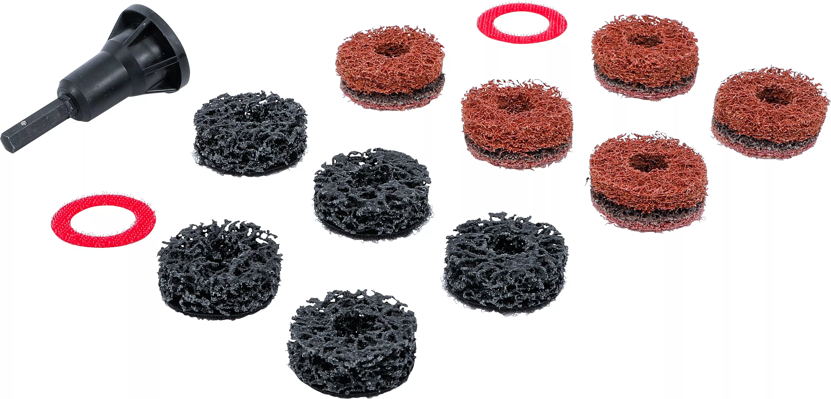 Hjulnavsslipsats | för pinnbultar eller hjulmutterbultar | 14 delar