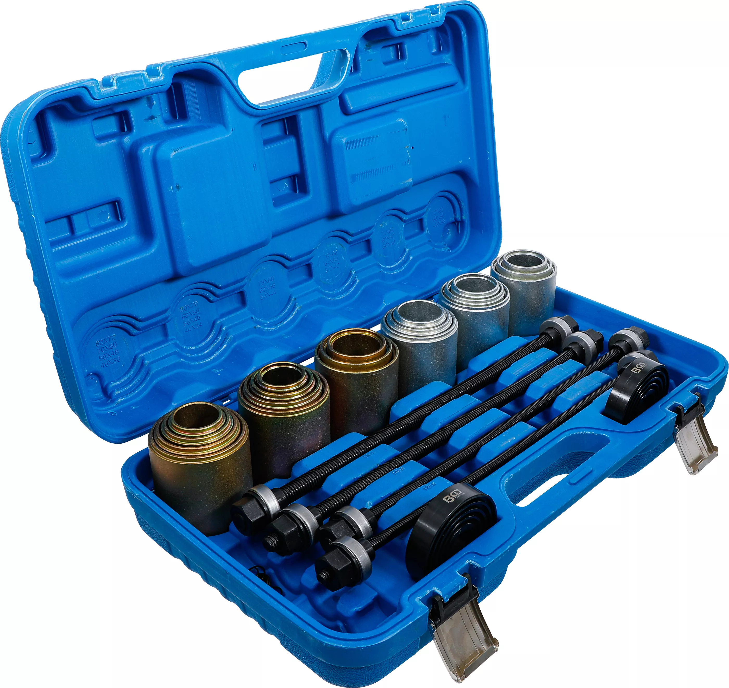 Drag- och Tryckhylsor-sats | med 4 Spindlar | 26 delar