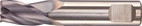Pinnfräs WN EK HM AlTiN HA 1,00mm Z3