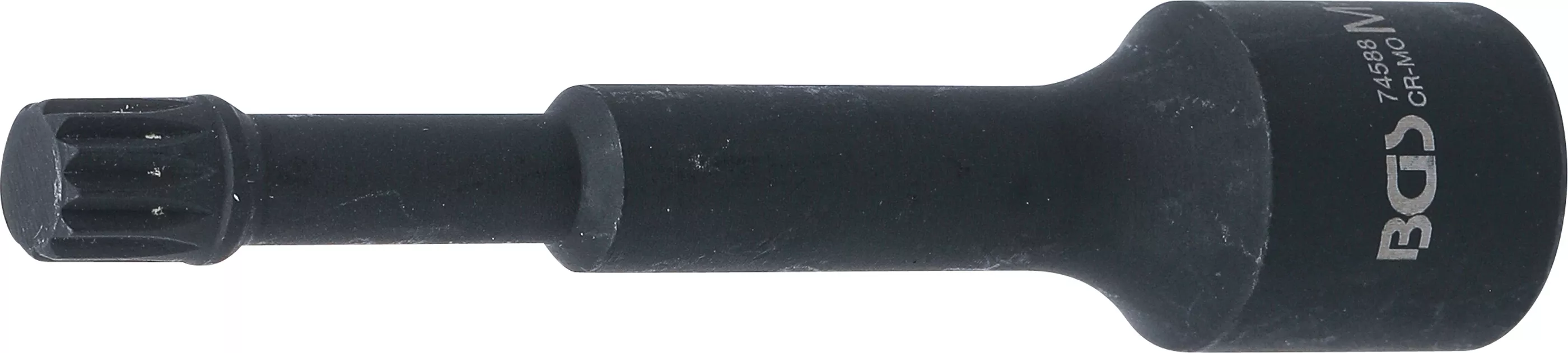 Kraft-special bithylsa | Längd 115 mm | 12,5 mm (1/2") | Inre mångtandad (för XZN) M12 | för VAG