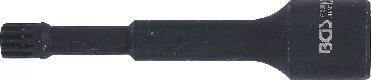 Kraft-special bithylsa | Längd 115 mm | 12,5 mm (1/2") | Inre mångtandad (för XZN) M12 | för VAG