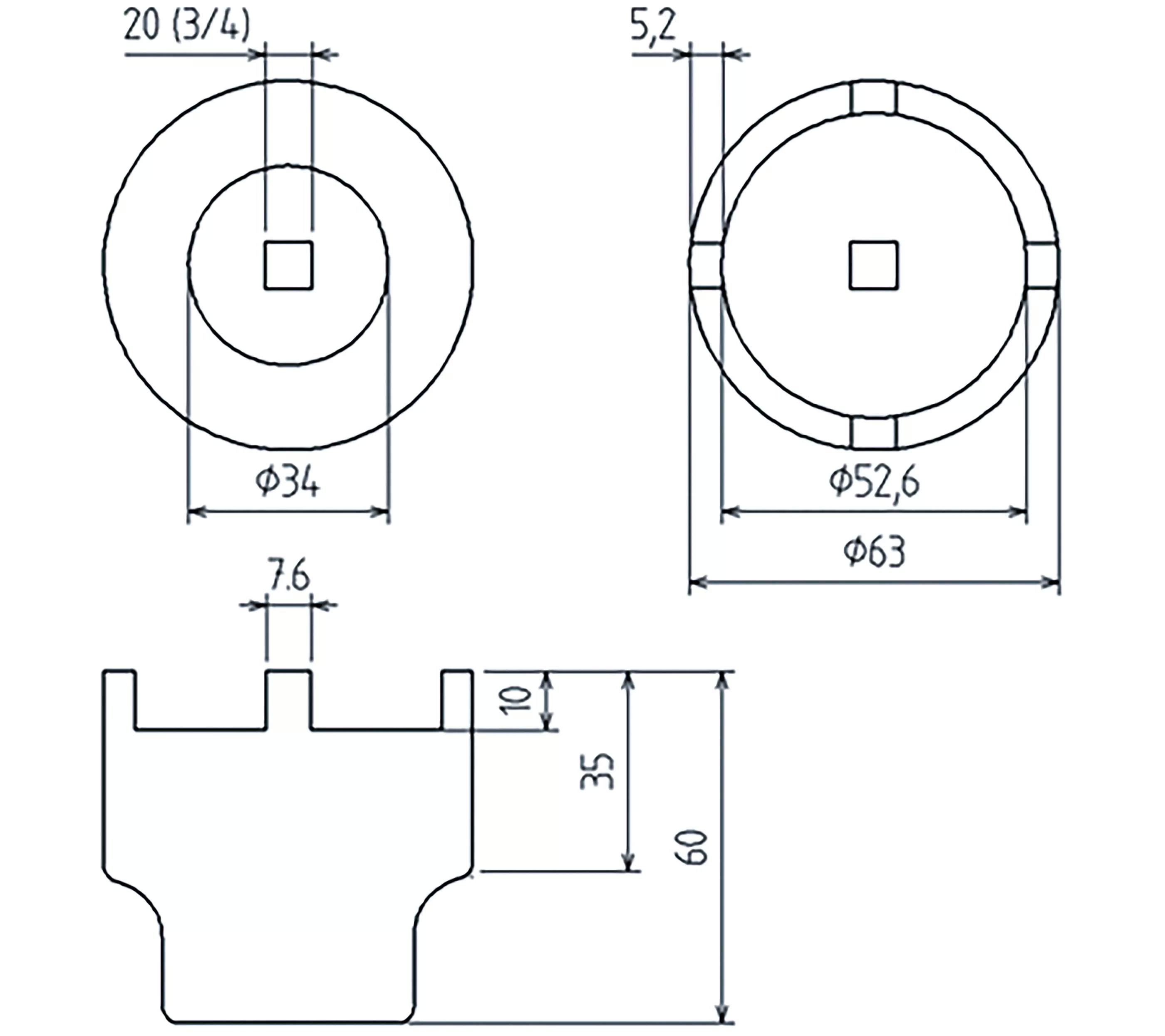 Spindelled-Tappnyckel | för Mercedes-Benz-M-Klass