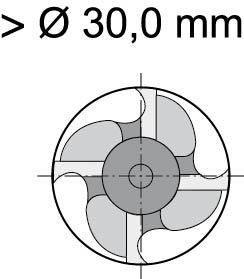 Pinnfräs DIN 844L HSSE 32,00mm