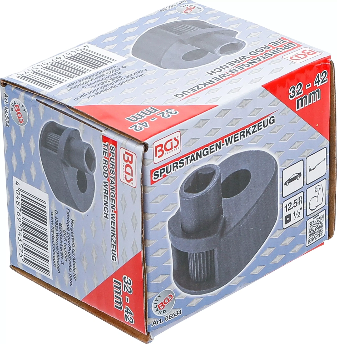 Styrstagsverktyg | 12,5 mm (1/2 tum) | 33 - 42 mm