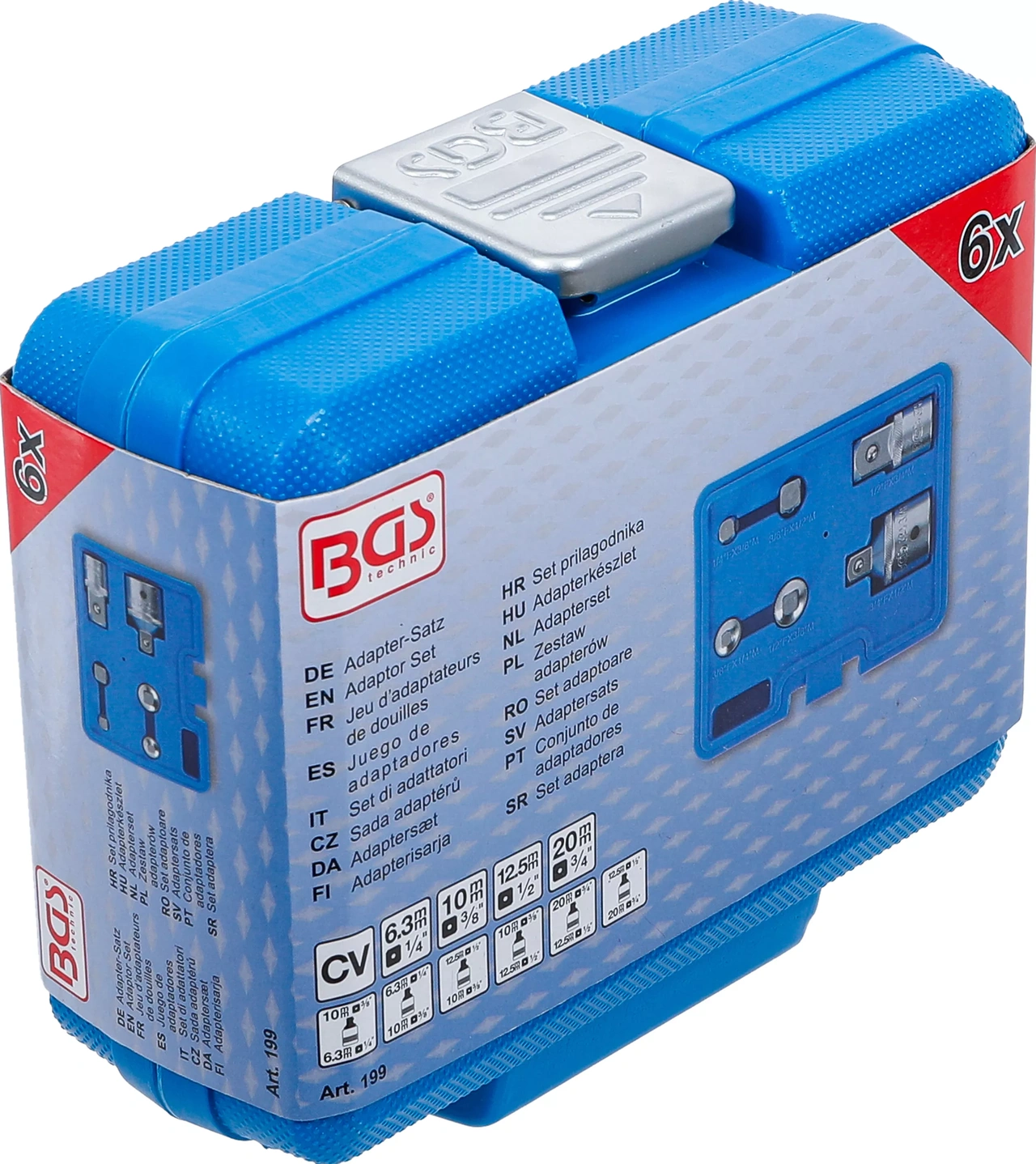 Adaptersats | 6 delar