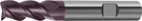 Pinnfräs DIN 6527L HM TiAIN 10,0mm 45° Z3
