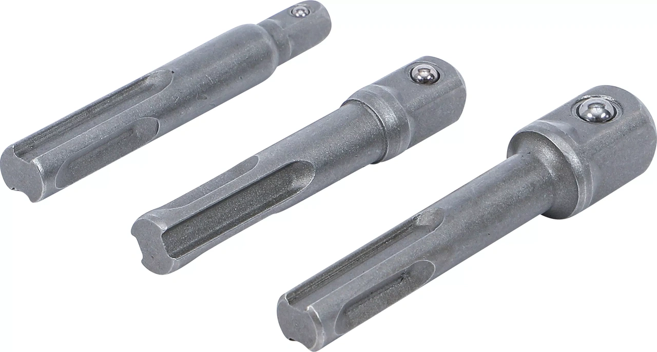 Adaptersats | SDS - 6,3 mm (1/4"), 10 mm (3/8"), 12,5 mm (1/2") | 3 delar