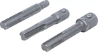 Adaptersats | SDS - 6,3 mm (1/4"), 10 mm (3/8"), 12,5 mm (1/2") | 3 delar
