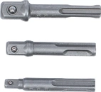 Adaptersats | SDS - 6,3 mm (1/4"), 10 mm (3/8"), 12,5 mm (1/2") | 3 delar