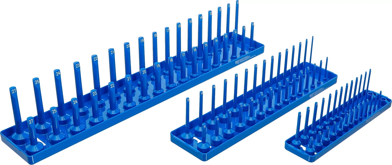 Hållare för hylsnyckelhylsor | 3 delar