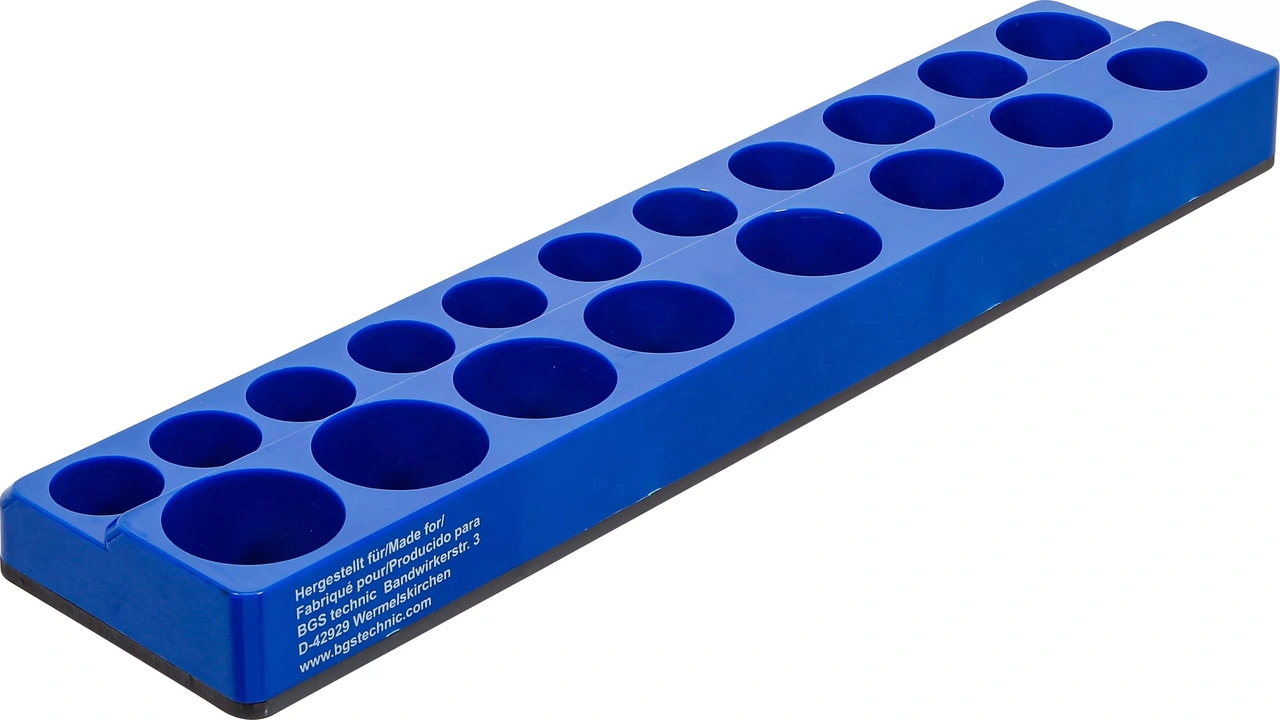 Plasthållare för hylsor | Magnetisk | 12,5 mm (1/2")