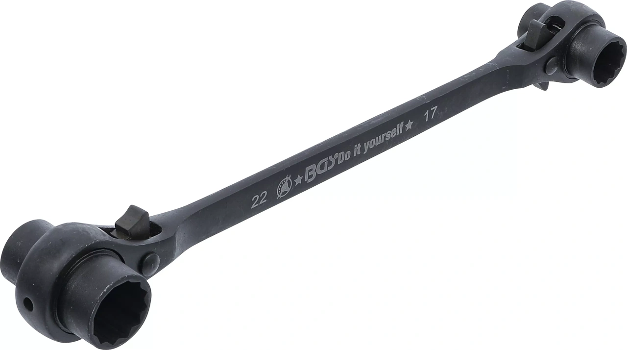 Spärrskaft för ställningsmontage | "4-in-1" | 14 - 17 - 19 - 22 mm