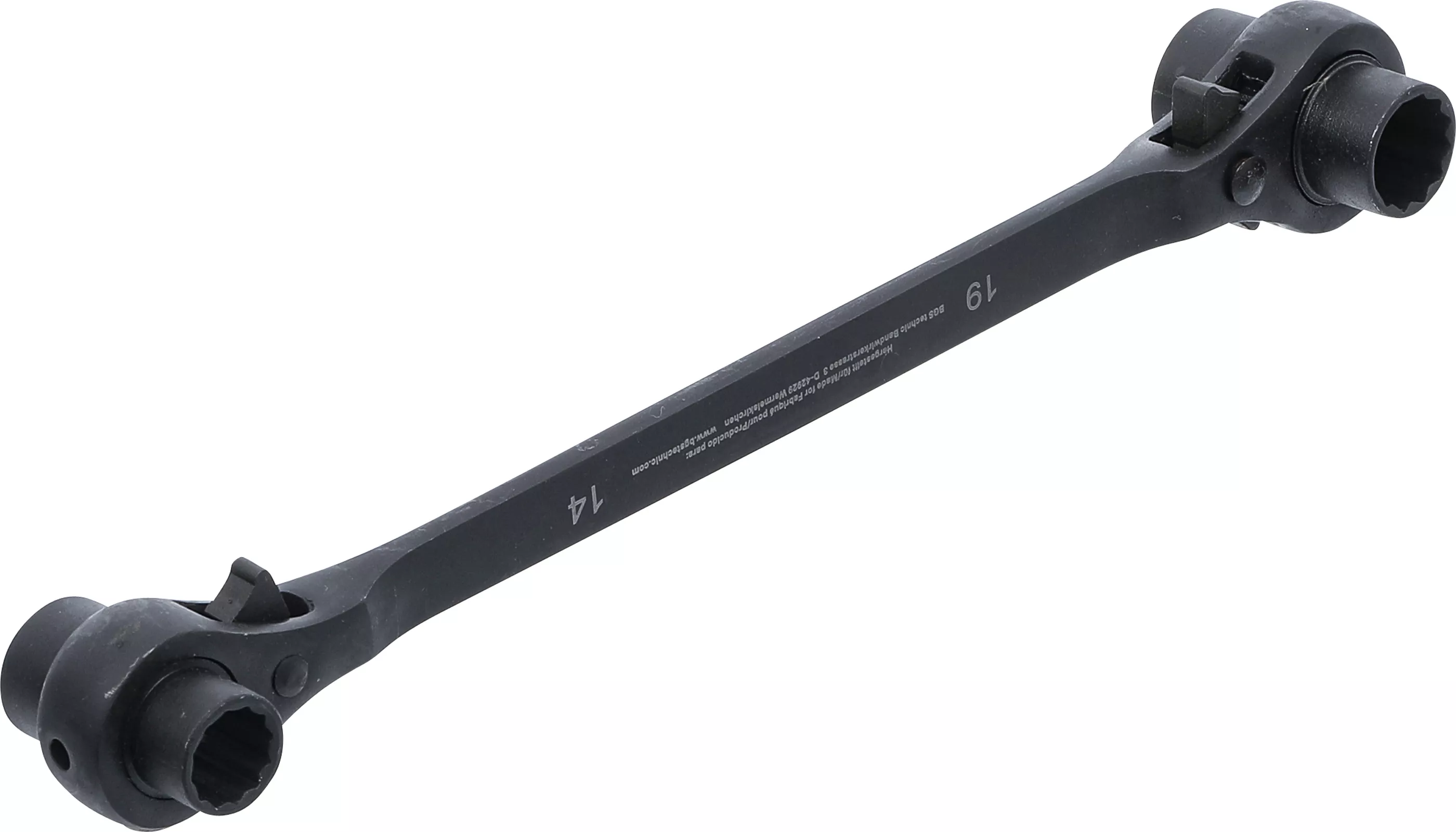 Spärrskaft för ställningsmontage | "4-in-1" | 14 - 17 - 19 - 22 mm