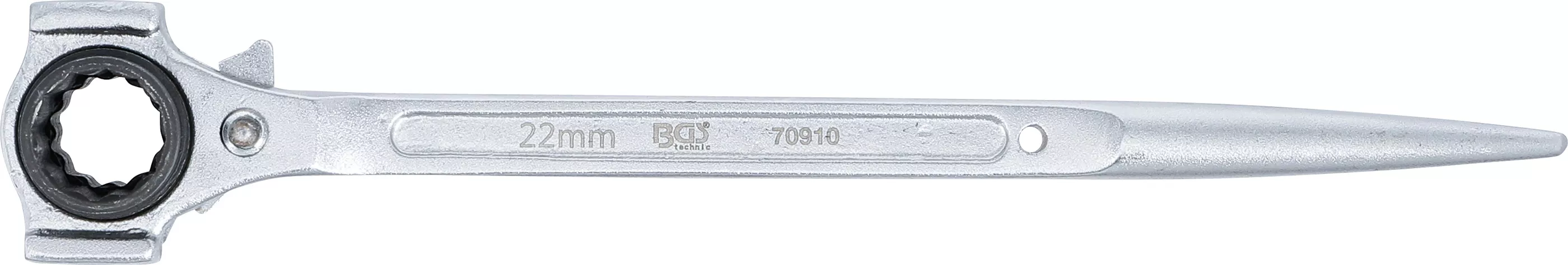 Spärrskaft för ställningsmontage | "3-in-1" | 19 x 22 mm