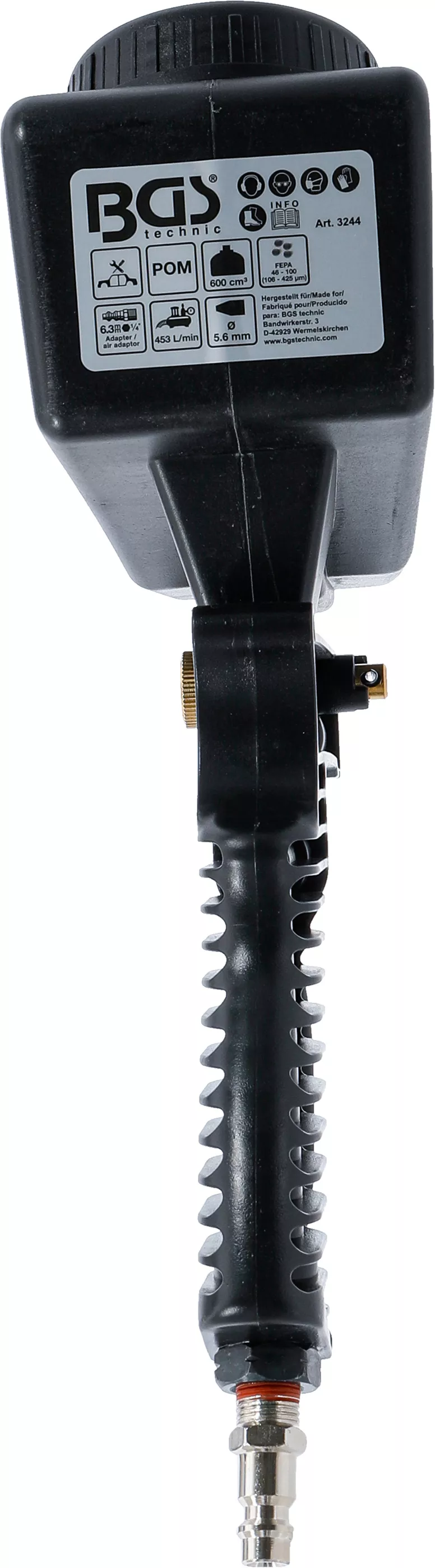 Tryckluft-Sandblästringspistol