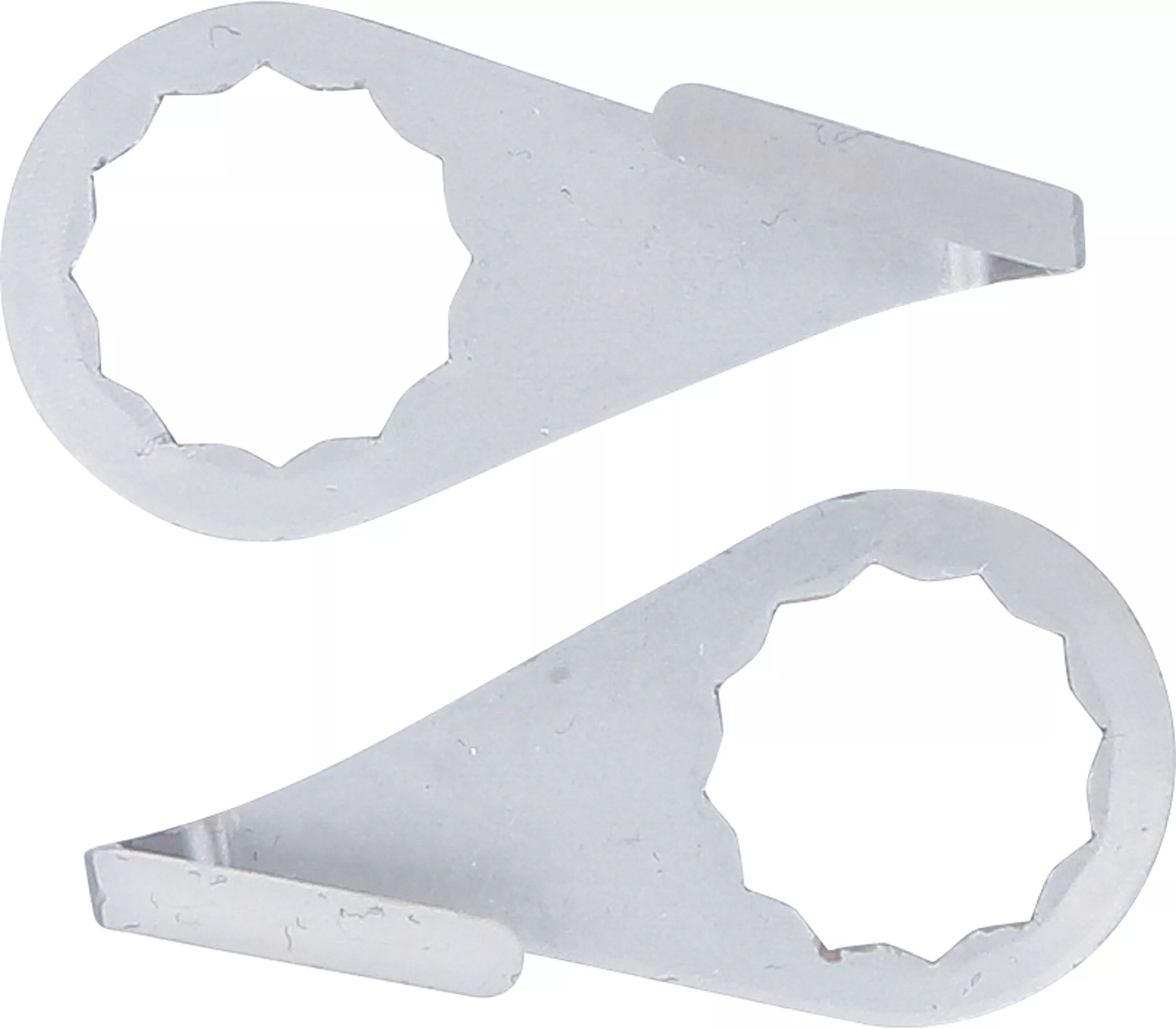 Täljkniv, halvrund | för BGS 3218, 9291 | 2 x 24 mm | 2 delar