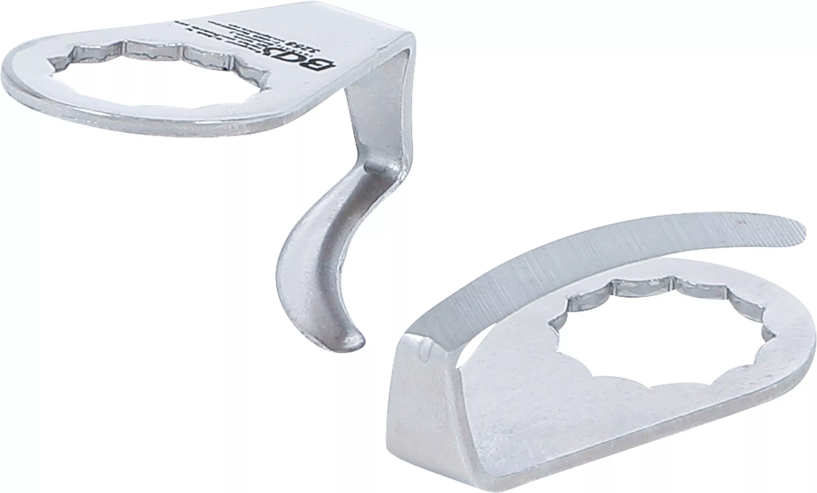 Reservkniv, halvrund | för BGS 3218 & 9291 | 2 x 36 mm | 2 delar