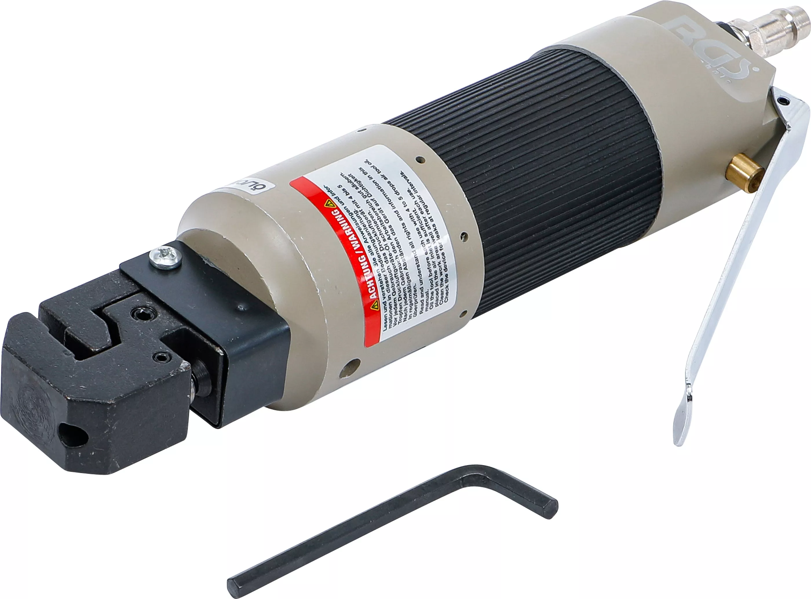 Tryckluft-hål- och falstång