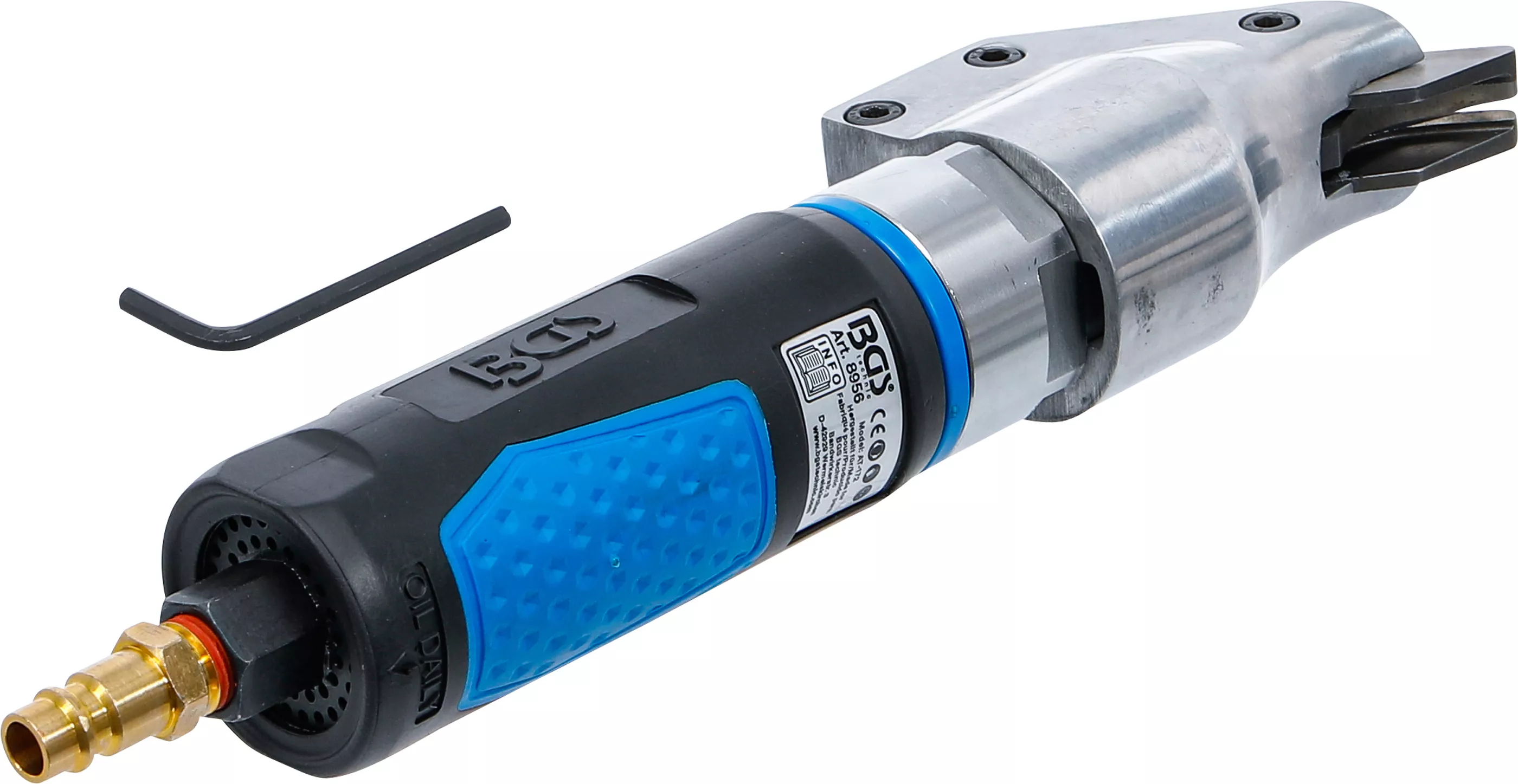 Tryckluft-plåtsax / nibbler