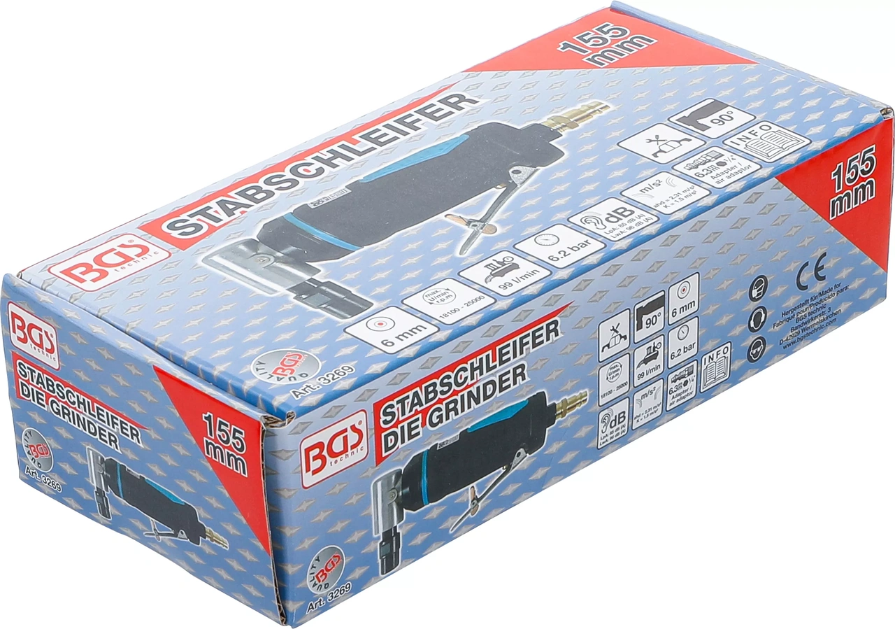 Stavslip | 90° vinklad | 155 mm