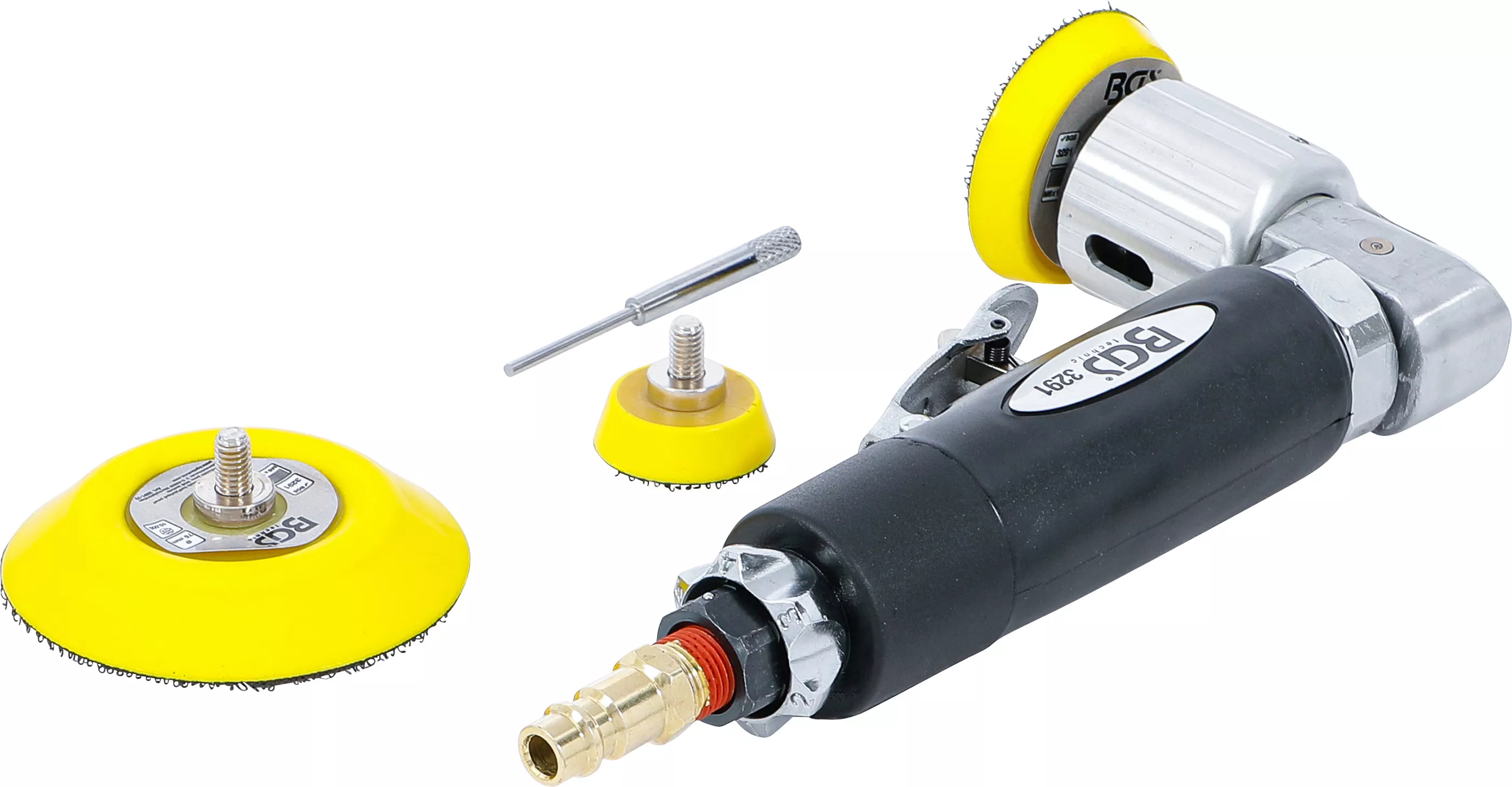 Tryckluft-excenter -vinkelslip / -polerare