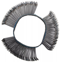 Rund trådborste | Vinklad | Ø 103 x 23 x 0,5 mm