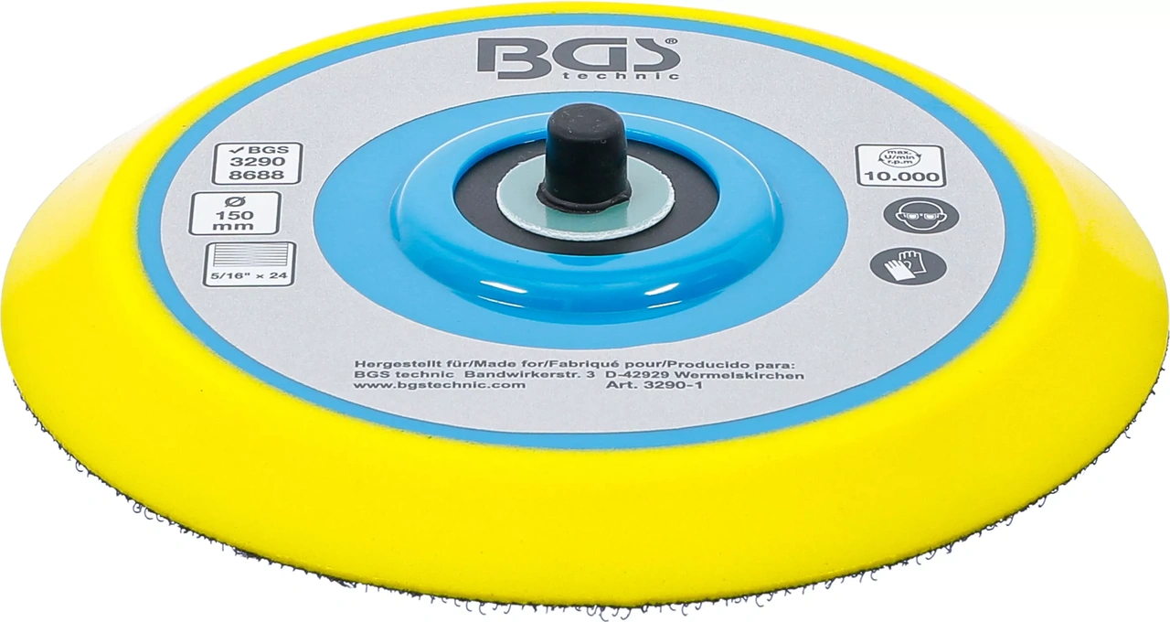 Kardborrondell för BGS 3290 / 8688 | Ø 150 mm