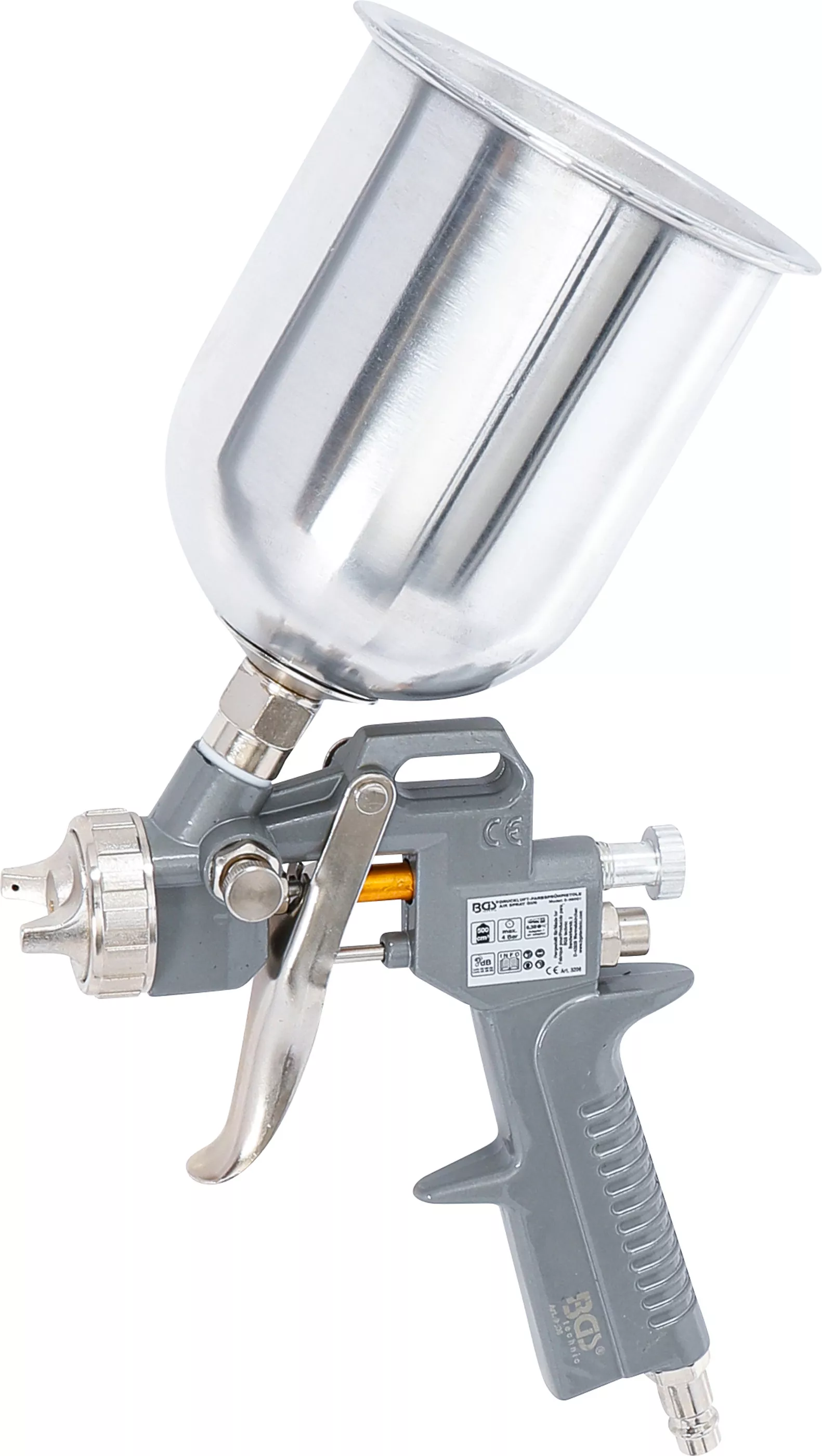 Tryckluft-färgsprutpistol | 500 cm³